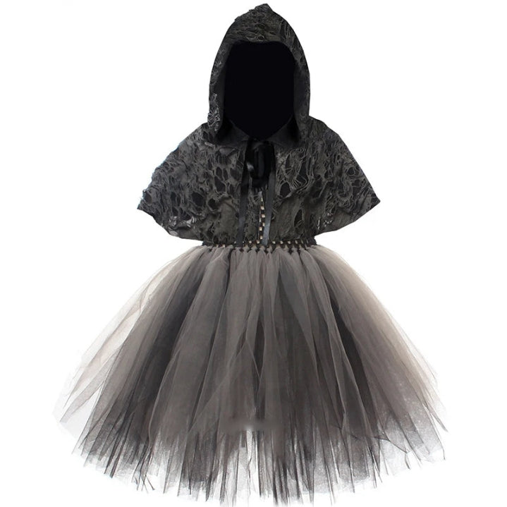 Children Girls Death Black Cloak