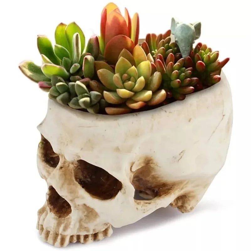 Halloween Skull Bowl Resin