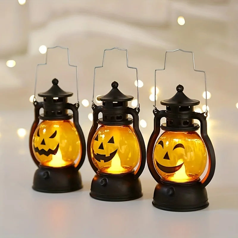 Pumpkin lamps