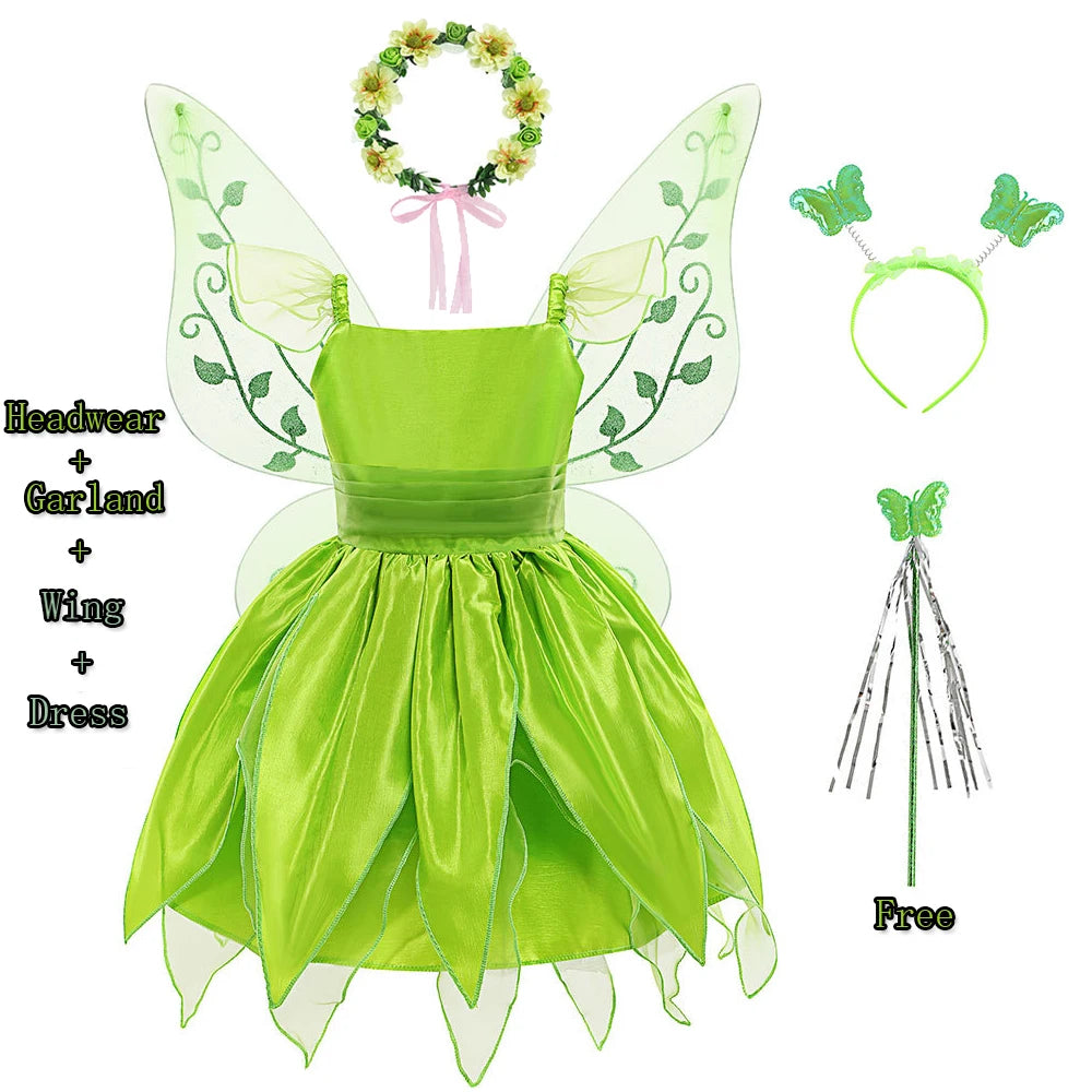 Tinkerbelling Costume For Girls