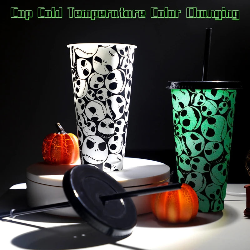 Color changing plastic cup