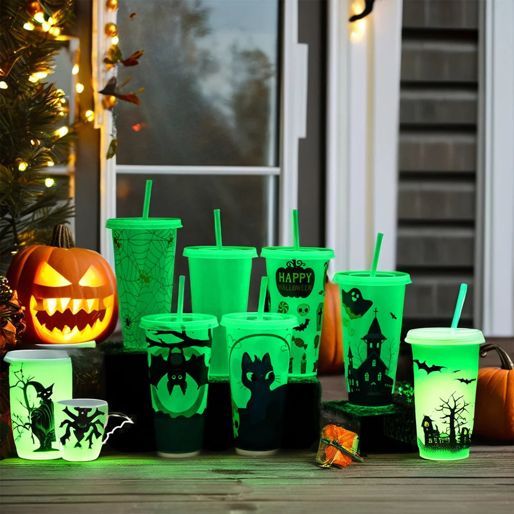 Halloween light up mug