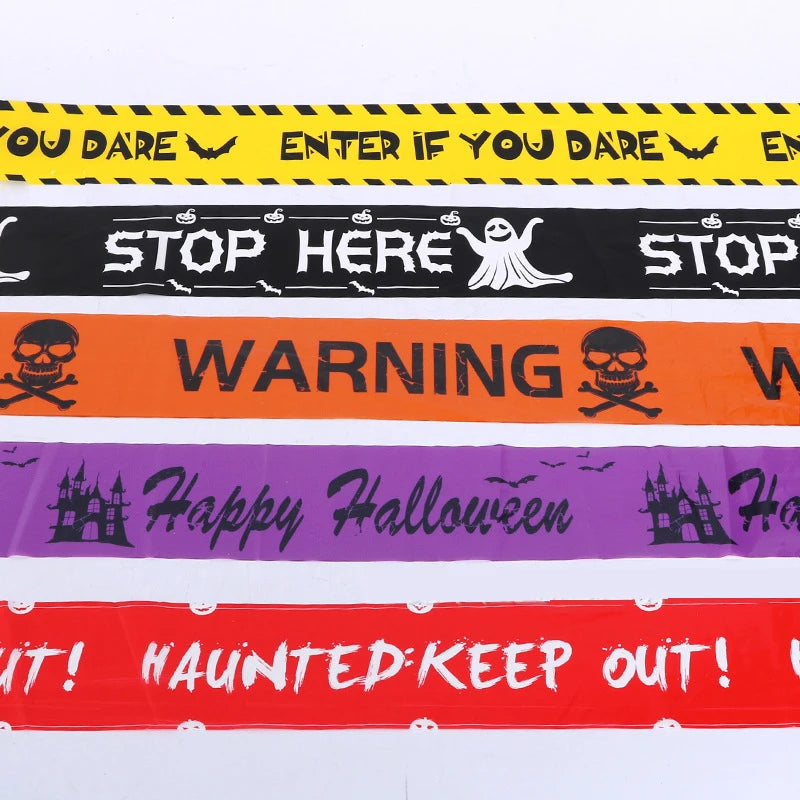 Halloween Caution Tape