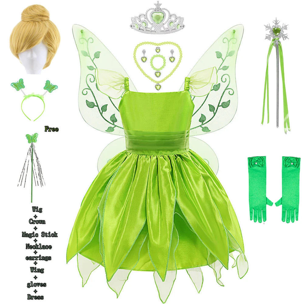 Tinkerbelling Costume For Girls