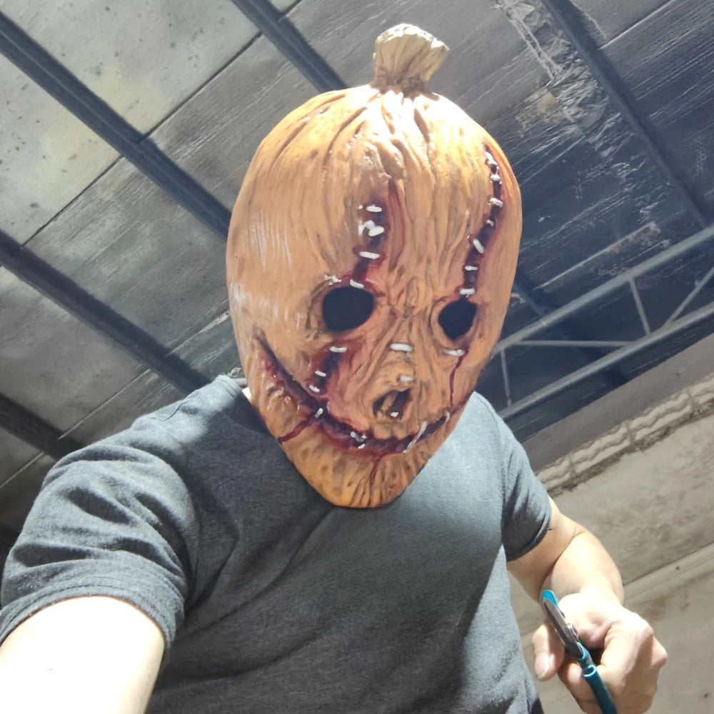 Pumpkin Head Mask