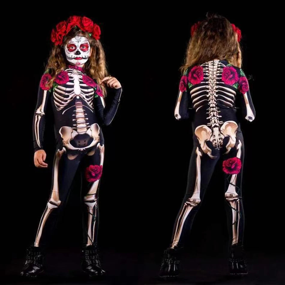 Scary Skeleton Cosplay