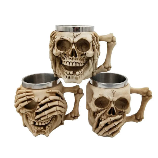 Skull Beer Mug